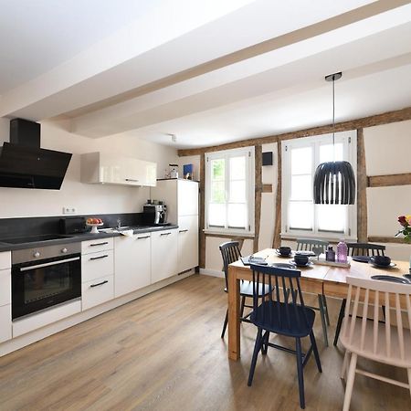 Das Schiefe Haus- Wohnung "Nibelungen" Heppenheim  ภายนอก รูปภาพ